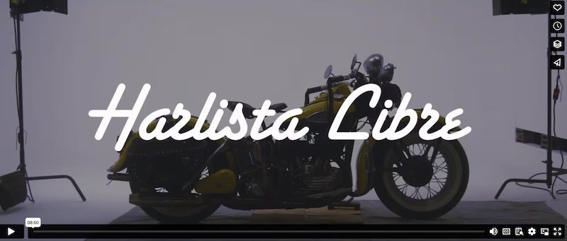 Still image of the Vimeo thumbnail for 'Harllista Libre'